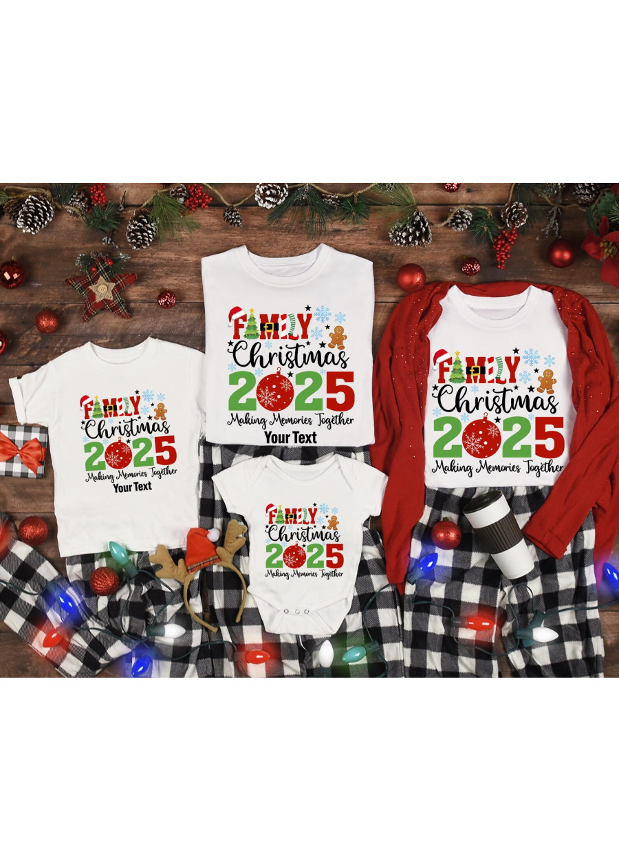 Family Christmas 2025 Matching Shirt: Making Memories Together