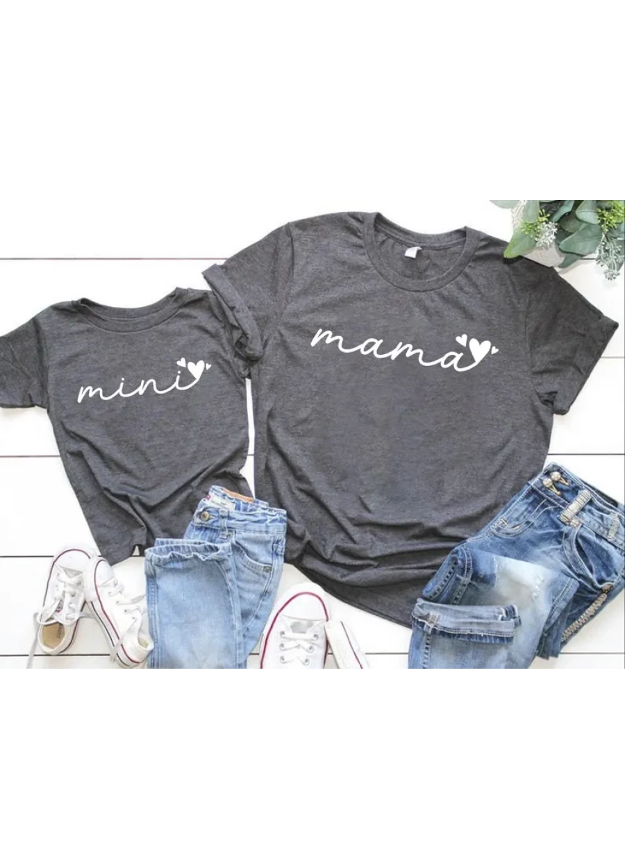 Mama and Mini Shirt, Mothers Day Shirt,Matching Mommy and Me Tshirt,Mama Mini Matching T-shirt, Mama Baby Outfit,Mama Shirt,Mothers Day Gift