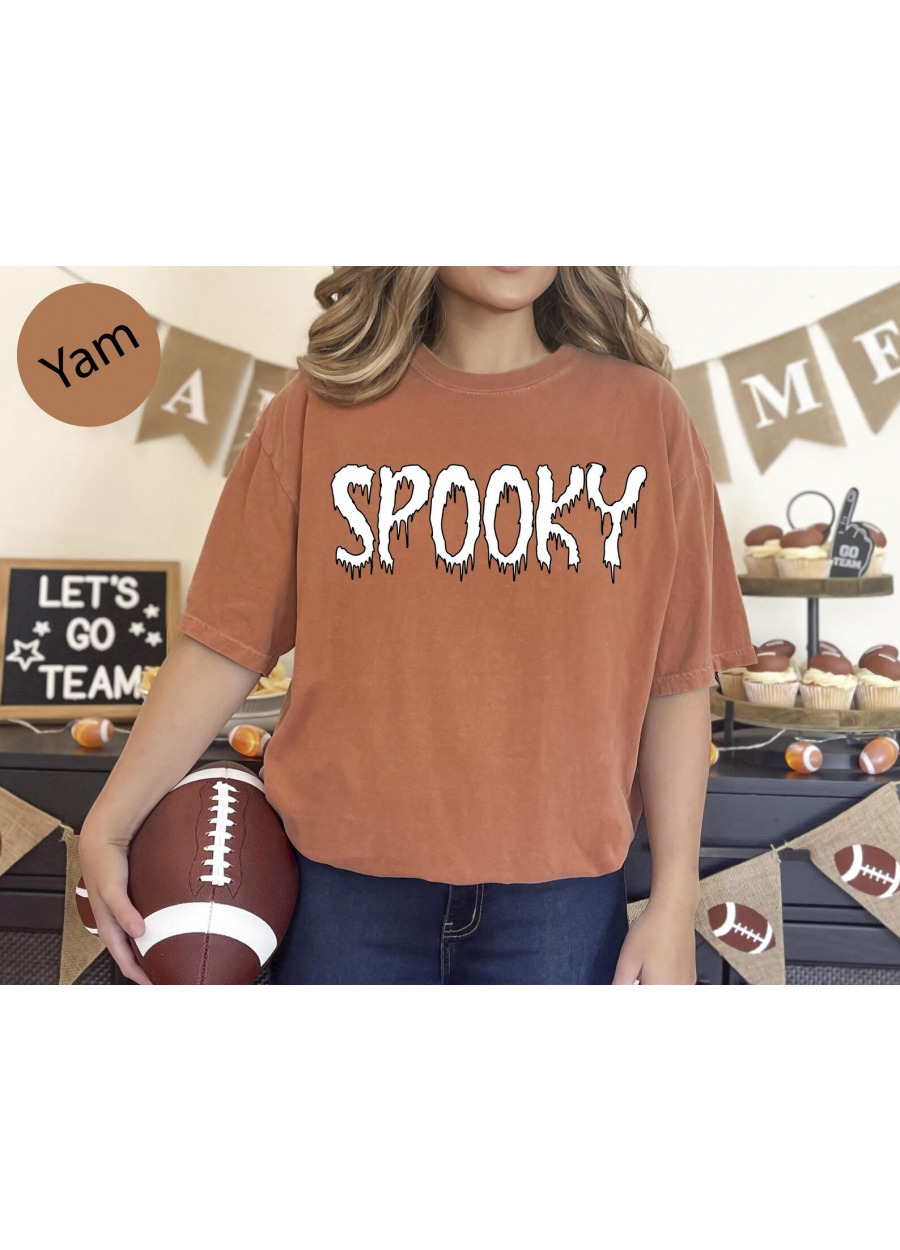 Spooky Season Tee: Retro Halloween Ghost Shirt