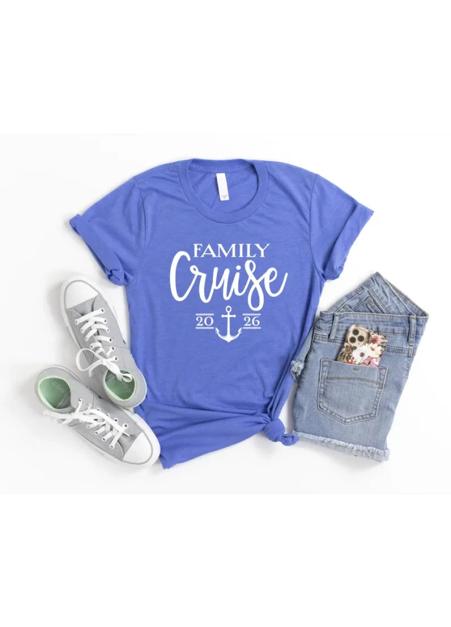 Family Cruise 2026 Shirts: Matching Vacation Shirt