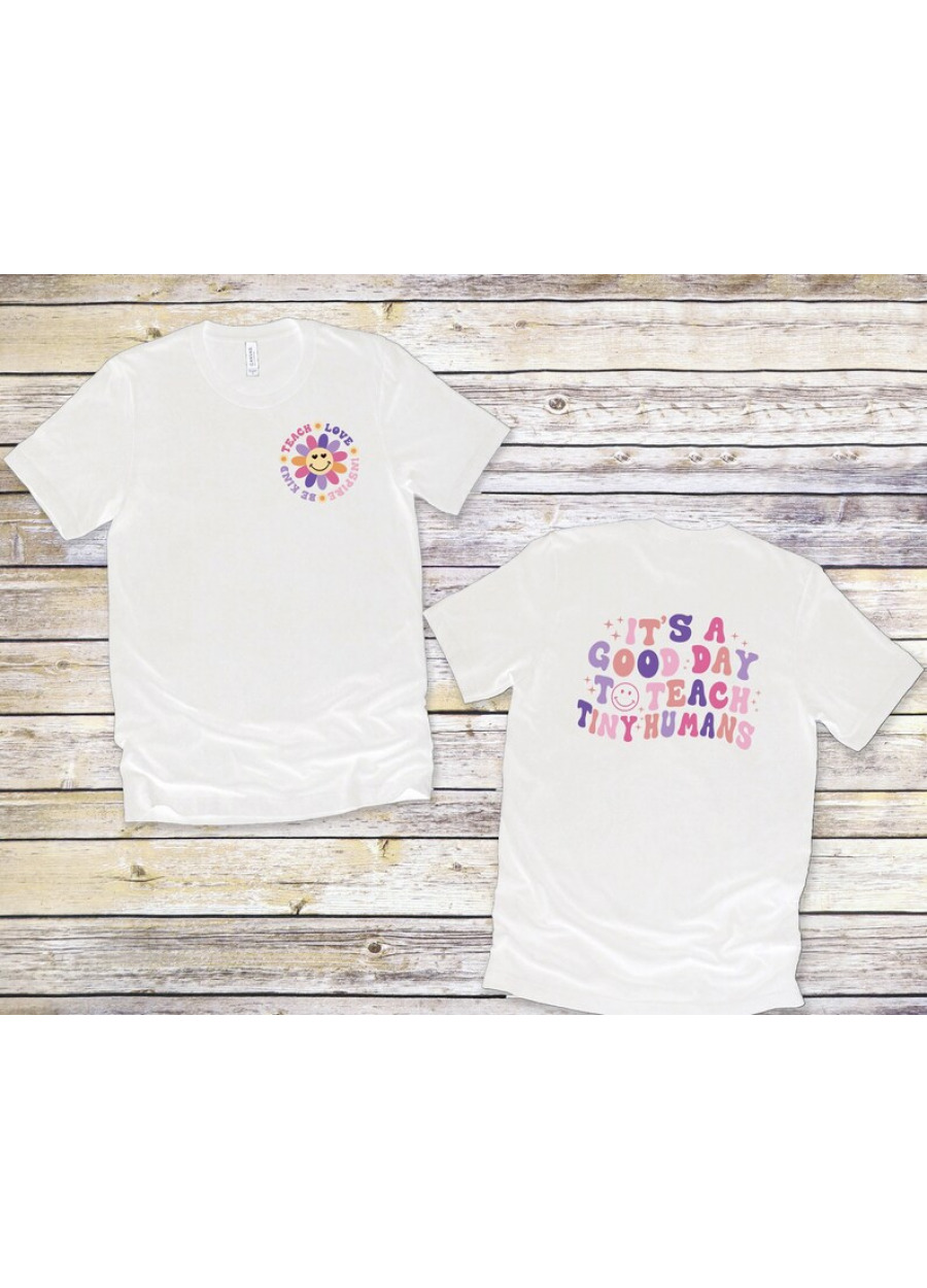 Teach Tiny Humans T-Shirt, Teacher Appreciation Shirt