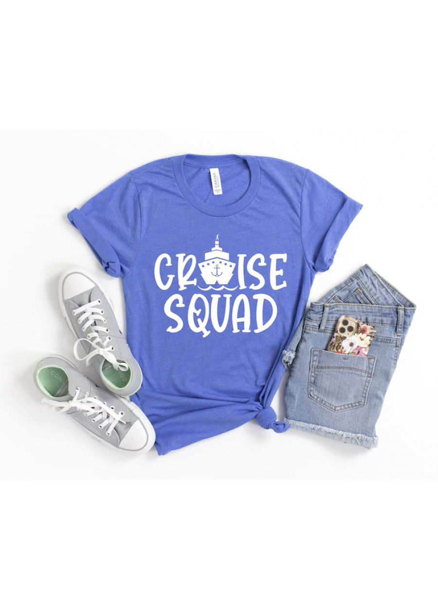 Cruise Squad Shirt: Matching Family Vacation Tees