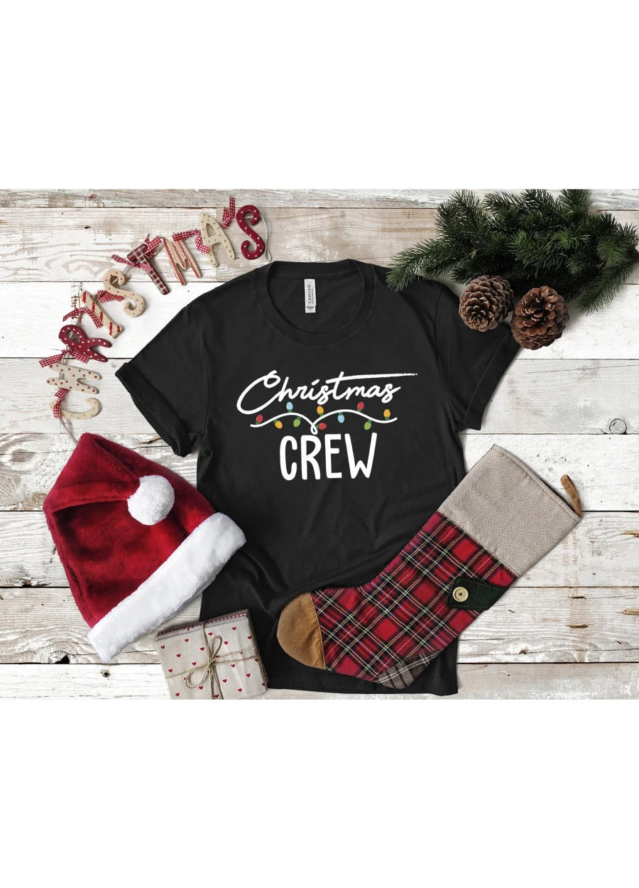 Christmas Crew Shirt: Family Holiday Tee