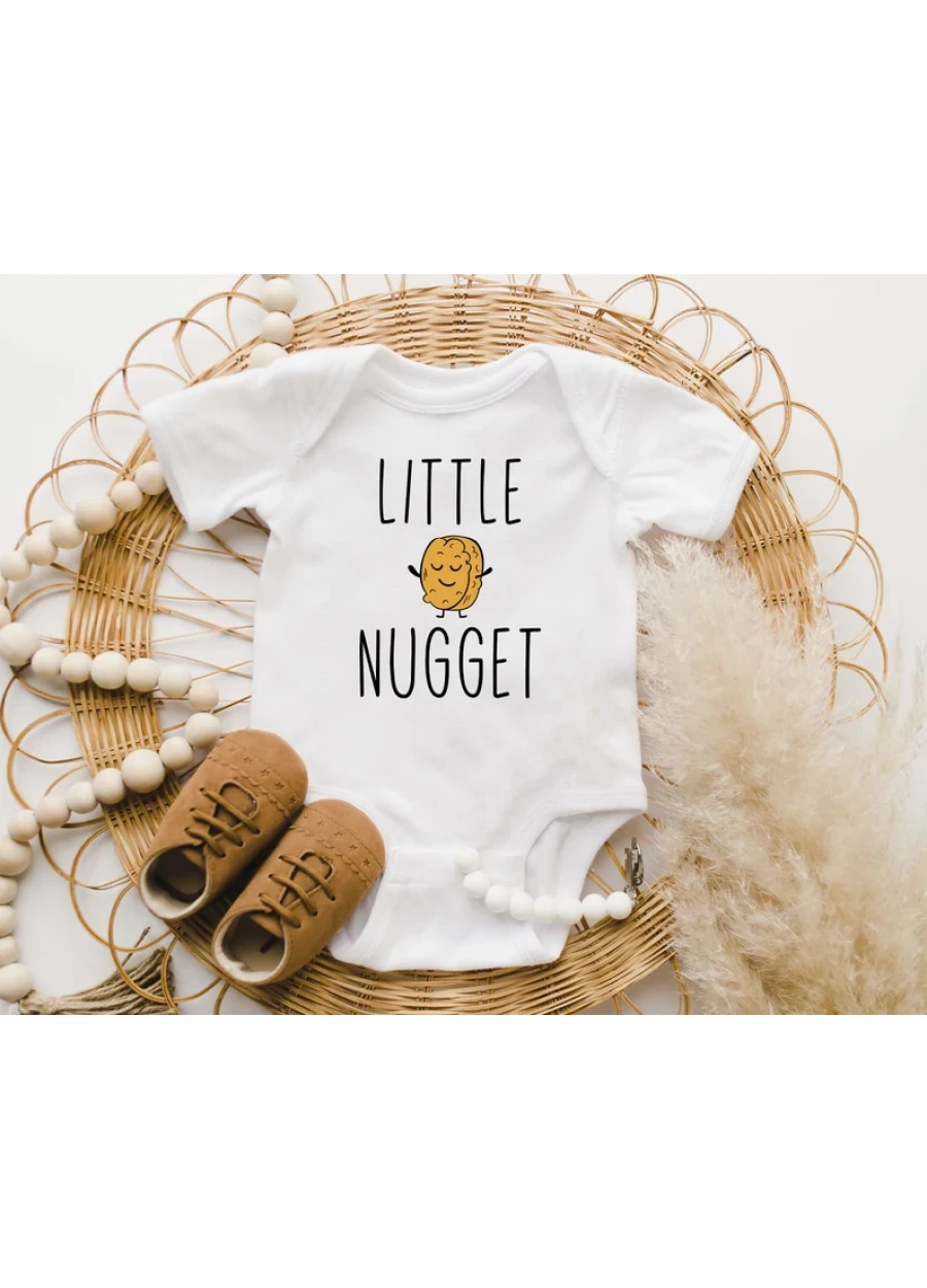 Little Nugget Baby Onesie®: Funny Bodysuit, Pregnancy Announcement