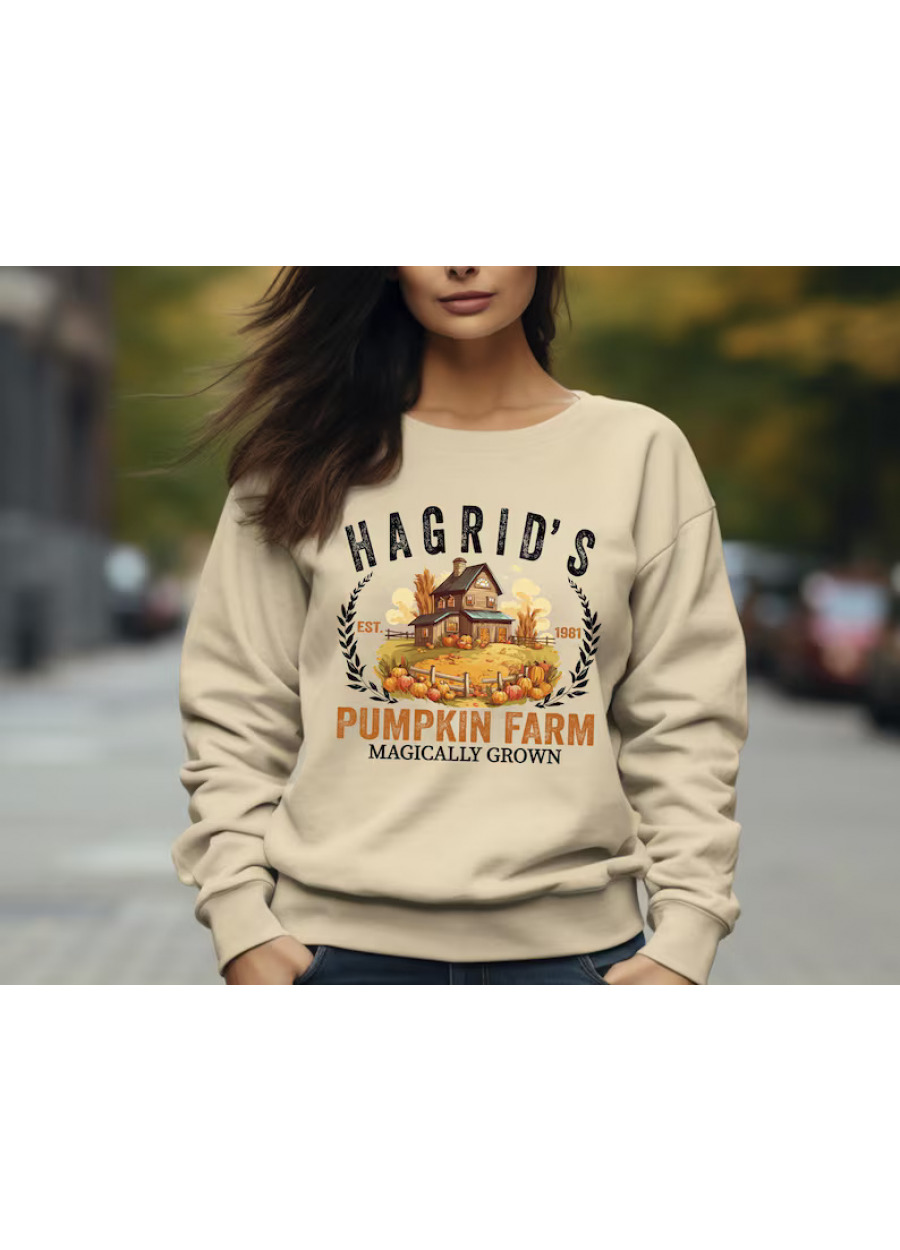 Hagrid's Pumpkin Patch Sweatshirt: Harry Potter Fall Sweater