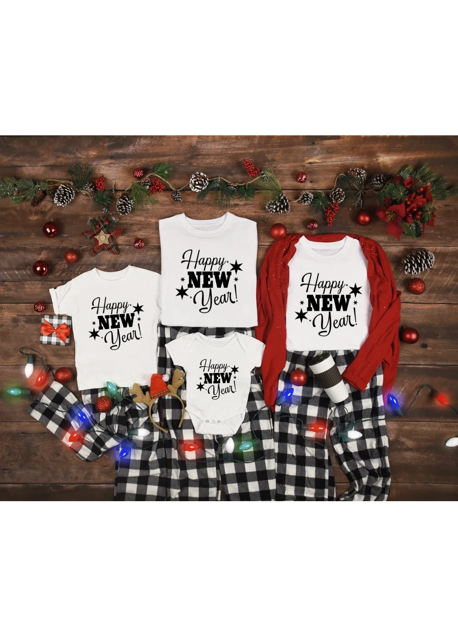 Happy New Year Family Matching T-Shirt: 2026 Year Crew Shirt
