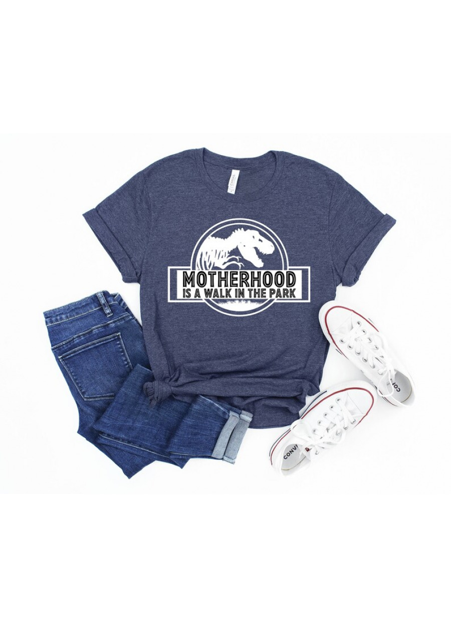 Dinosaur Mom Shirt: Funny Motherhood T-Shirt