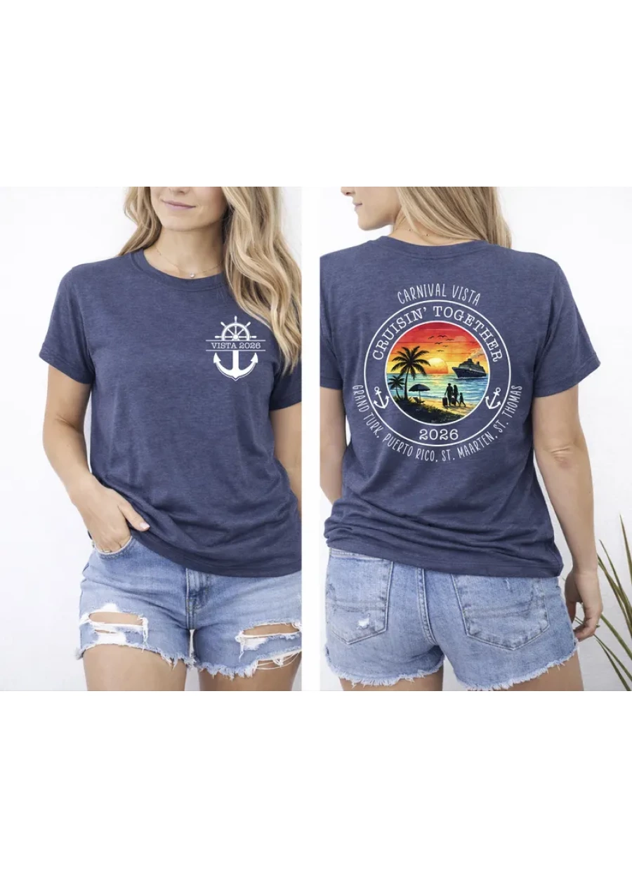 Custom Cruise Shirts, Personalized Family Cruise 2026 Shirt, Group Cruise Tshirt