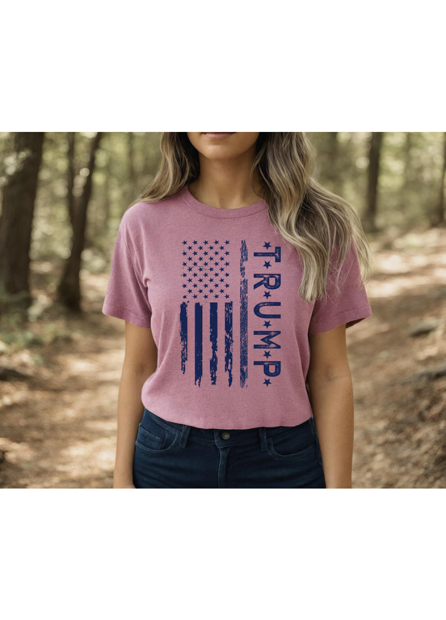 Trump Flag Shirt: Republican Tee