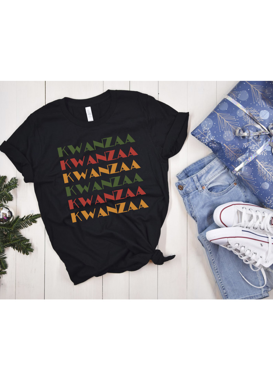 Kwanzaa Shirt, Kwanzaa Shirt, Gift Shirt, Jew Shirt, Motivational Shirt, Judaism Shirt, Unisex Shirt, Graphic Shirt, Lights Shirt