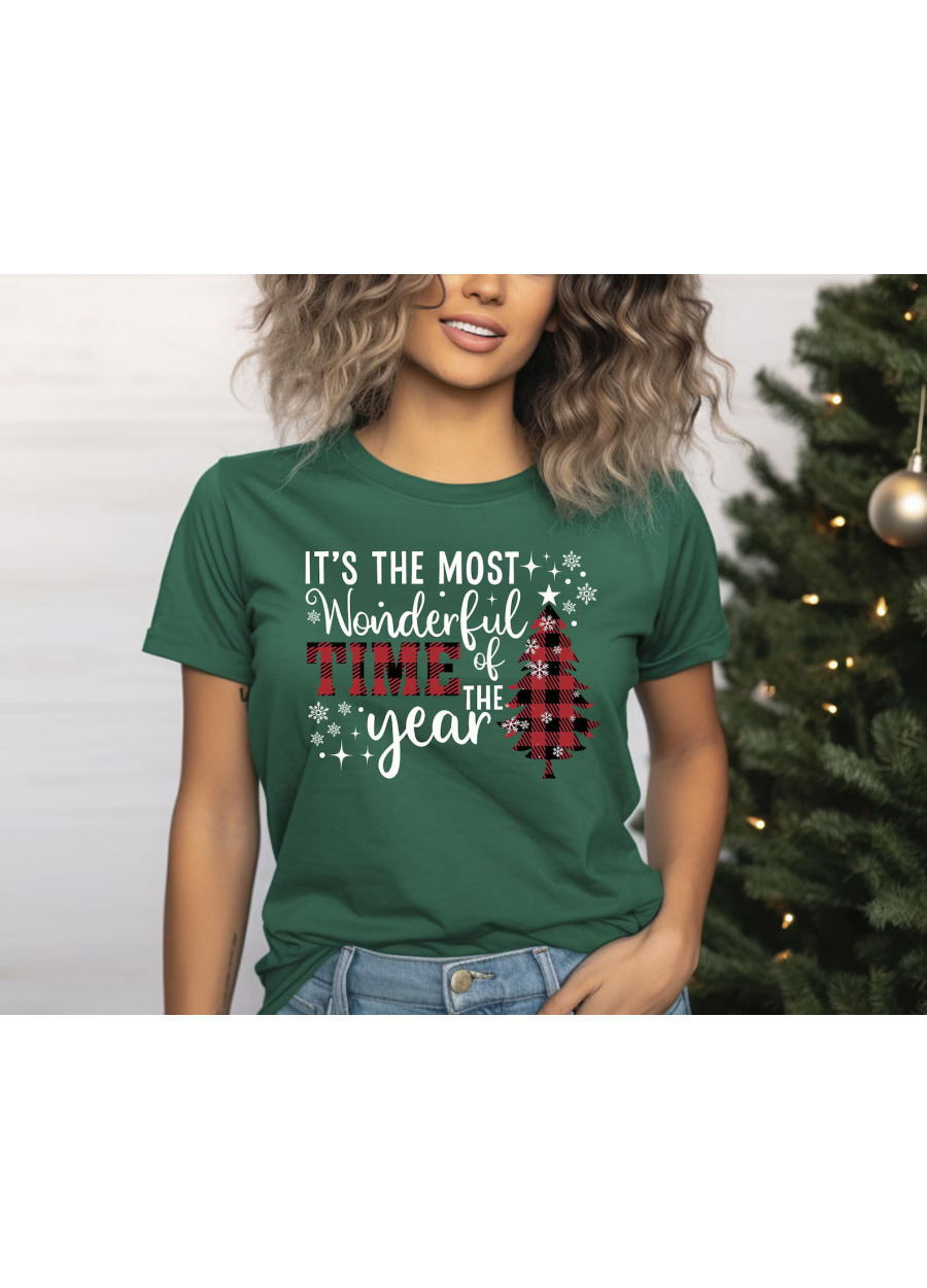 It's The Most Wonderful Time Of The Year Shirt, Christmas Shirt, Family Christmas Shirts, Xmas Tee, Christmas T-Shirt, Gift For Christmas
