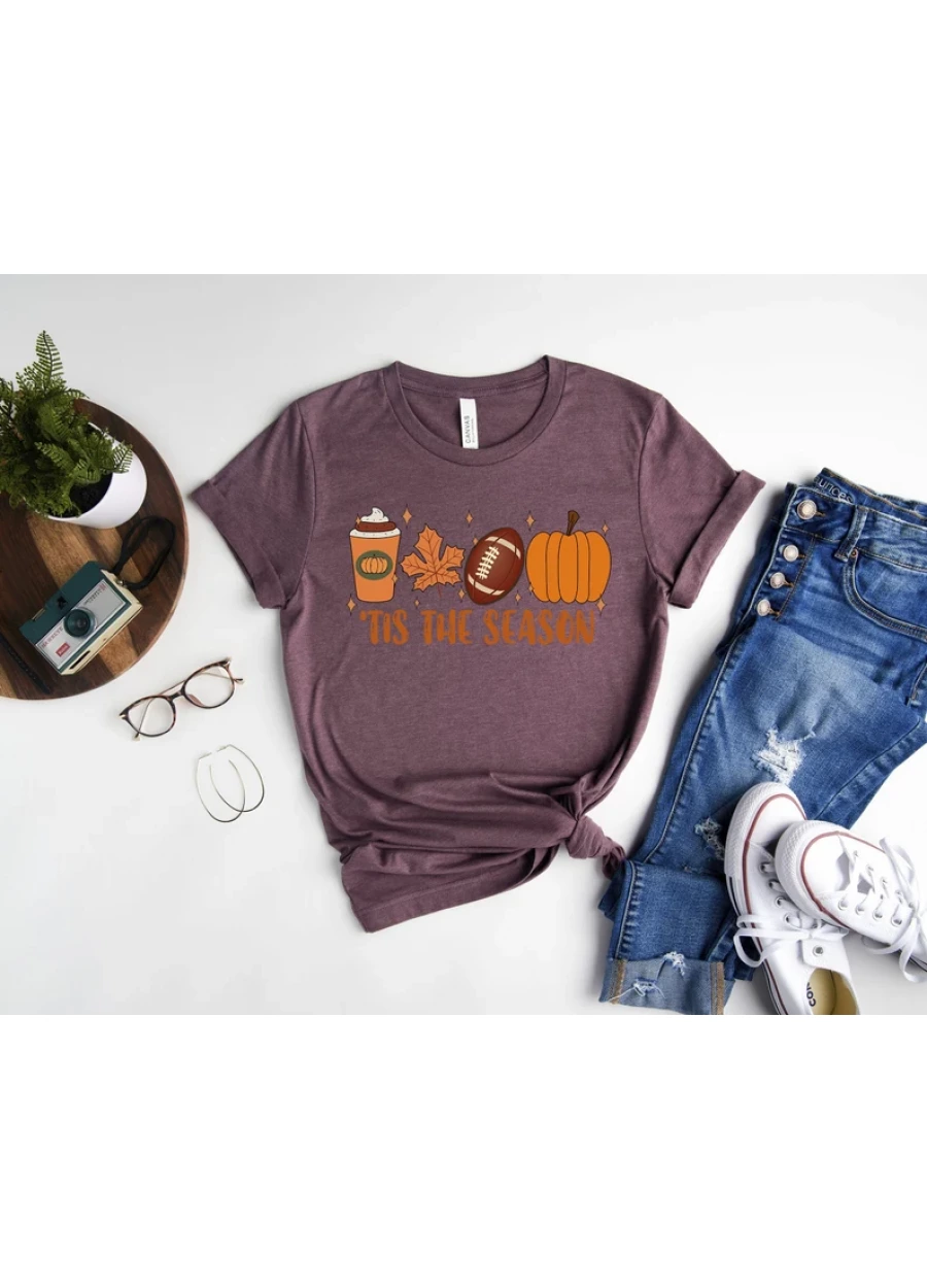 Fall Coffee Shirt: Pumpkin Spice Latte, Thanksgiving Tee