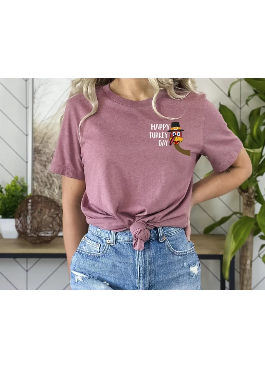 Funny Thanksgiving Turkey Shirt: Gobble Gobble Family Tee