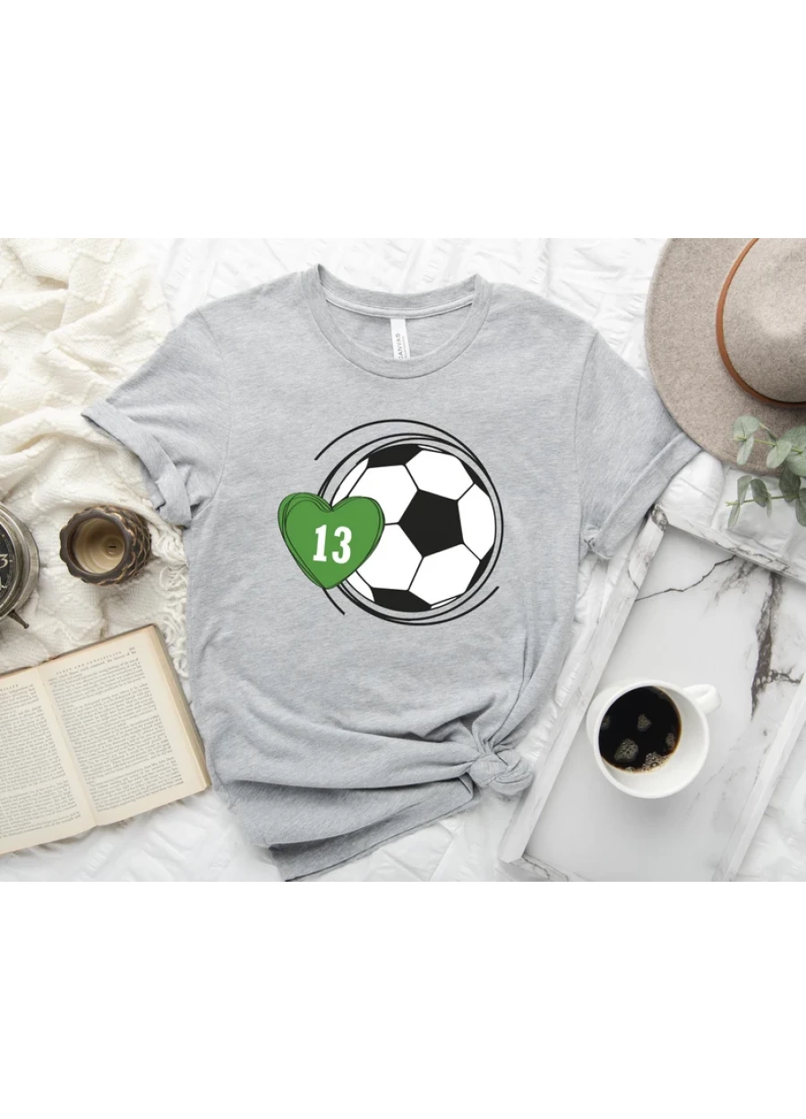 Personalized Soccer Mom T-Shirt: Custom Number, Game Day Shirt