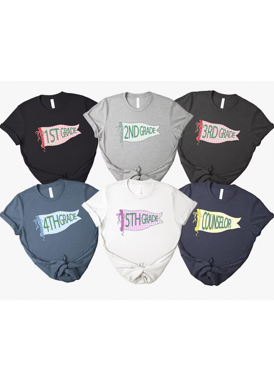 Teacher Team Shirts, Grade Level Tees, First Day Shirt, Back to School