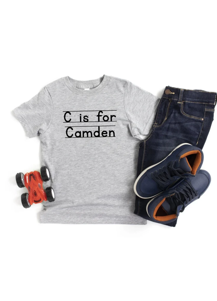 Personalized First Day of School Shirt: Custom Kids Outfit