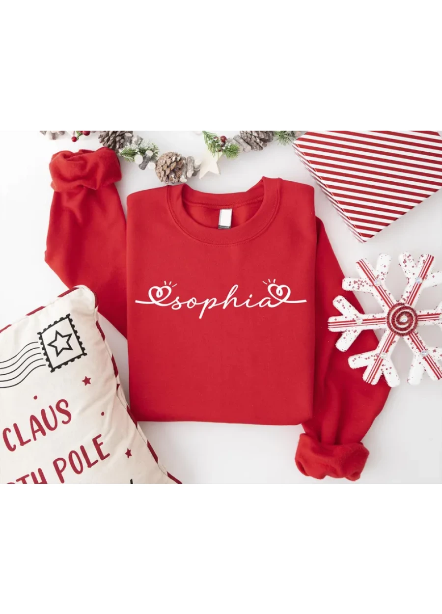Custom Valentines Day Sweatshirt: Kids Valentine Sweater, Valentines Hoodies