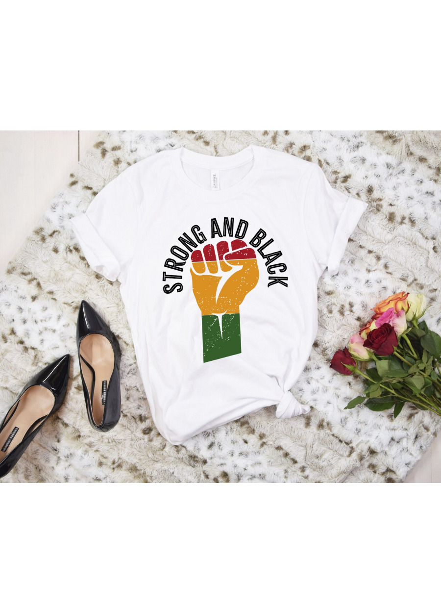 Juneteenth Shirt: Strong Black Activist Tee
