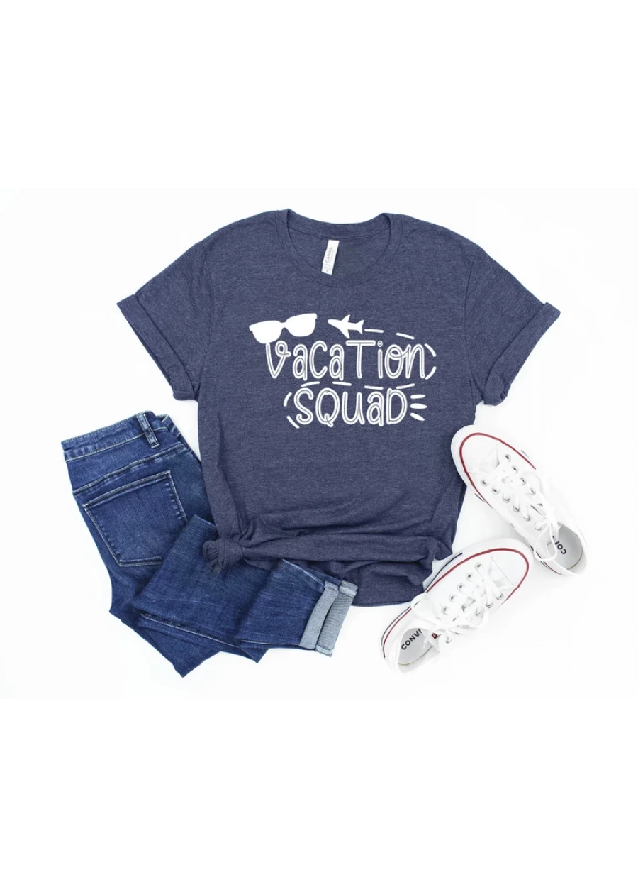 Vacation Squad Shirt: Family Matching Summer Trip Tee