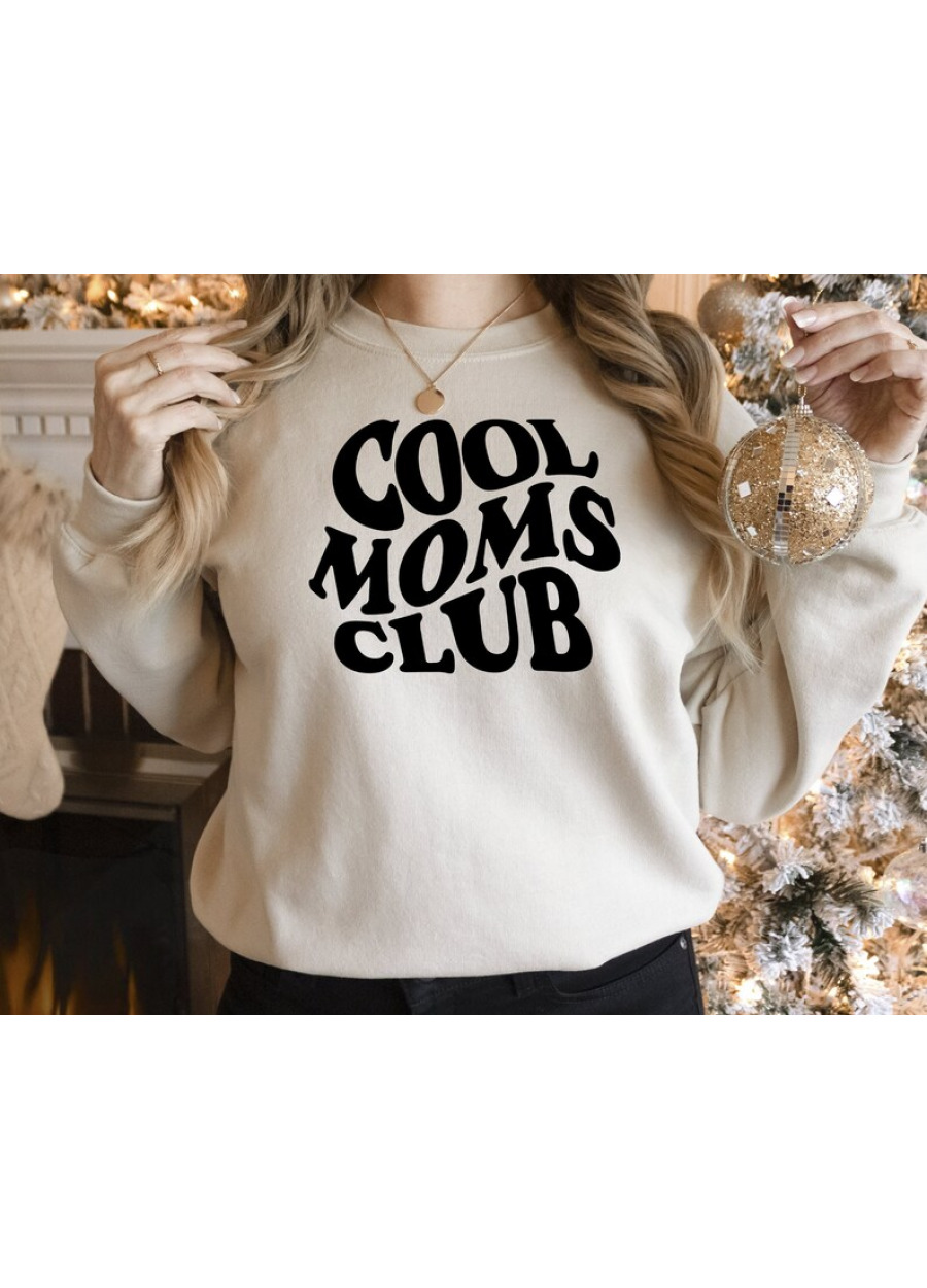 Cool Moms Club Sweatshirt, Cool Mom Sweatshirt, Cool Moms Sweatshirt, Mom Birthday Gift, Women Sweatshirt, Mothers Day Shirt