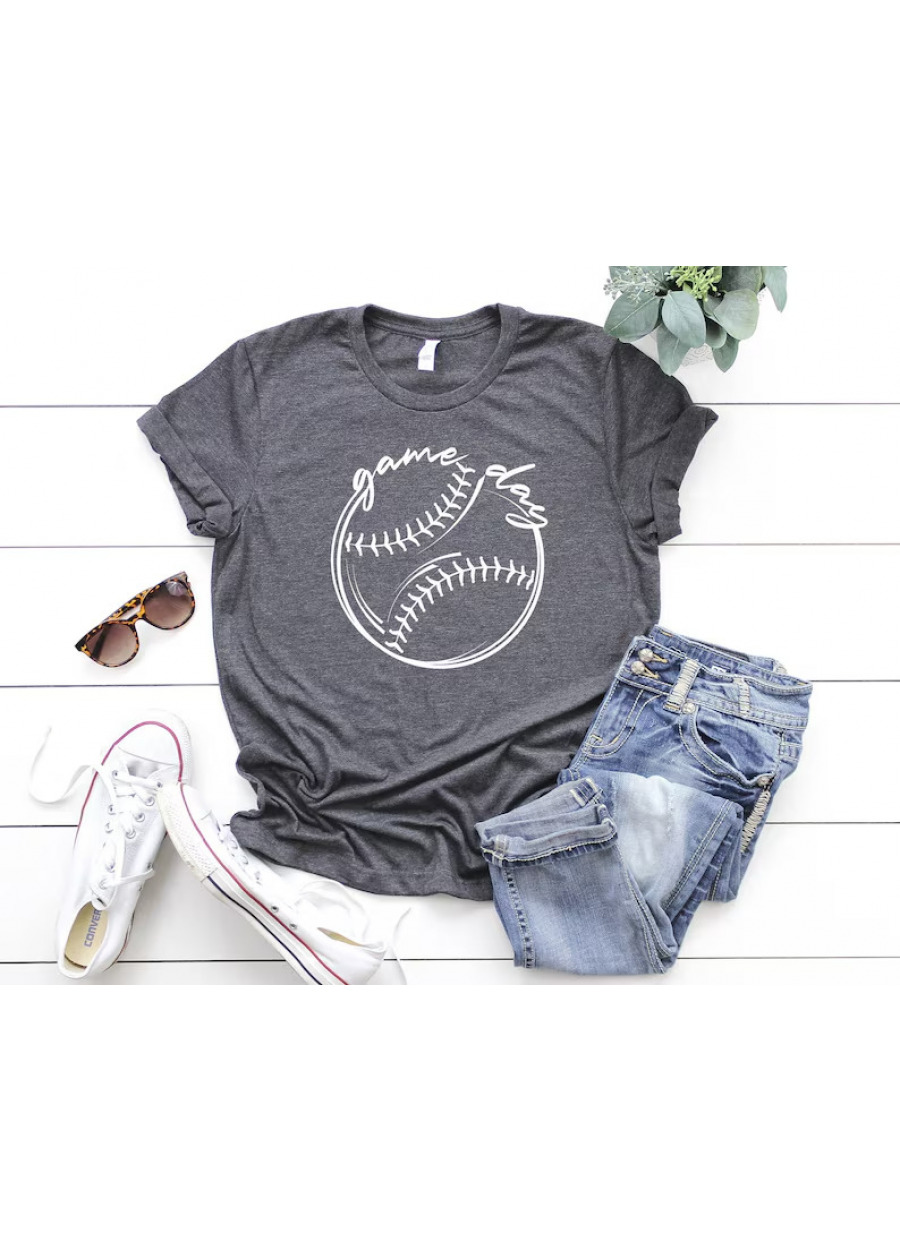 Baseball Game Day Shirt: Sports Mom Tee