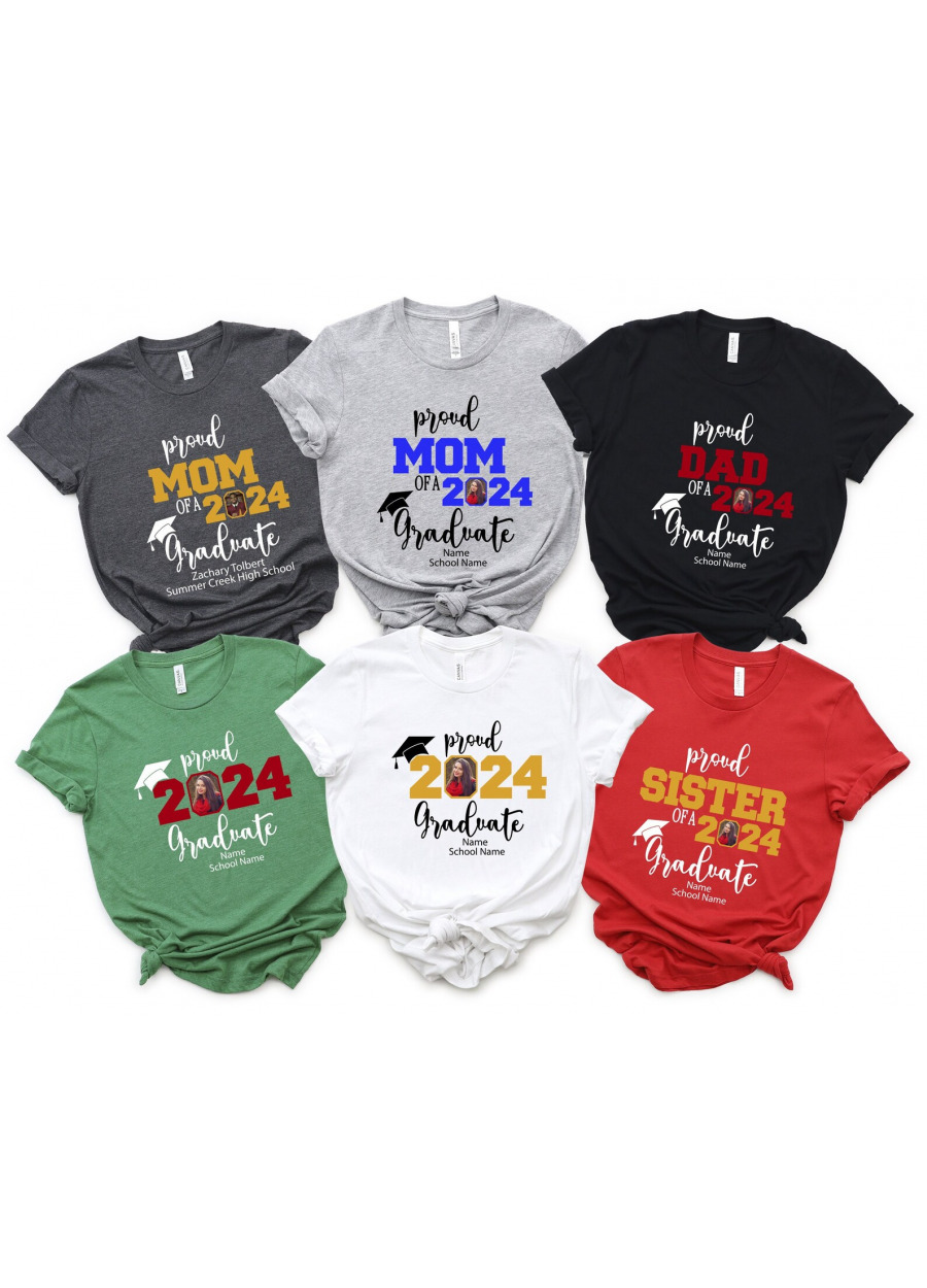 Custom Senior Shirt: Personalized Family Graduation 2025 T-Shirt