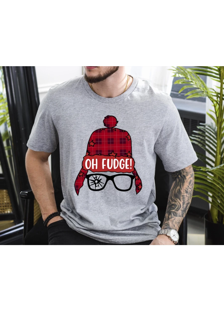 Oh Fudge Christmas T-Shirt: Funny Holiday Tee