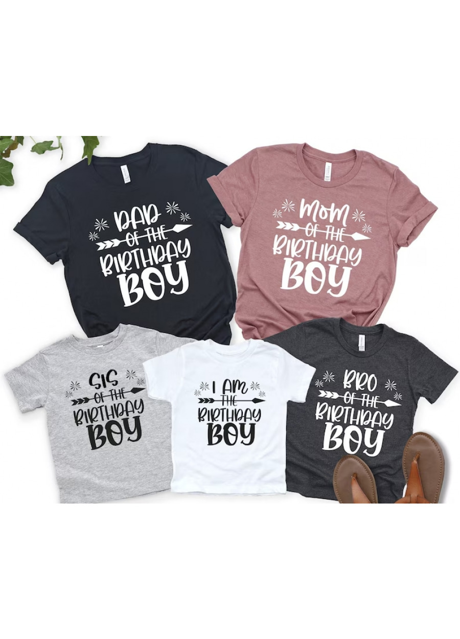  Custom Family Birthday Shirts: Matching Birthday Boy Tees