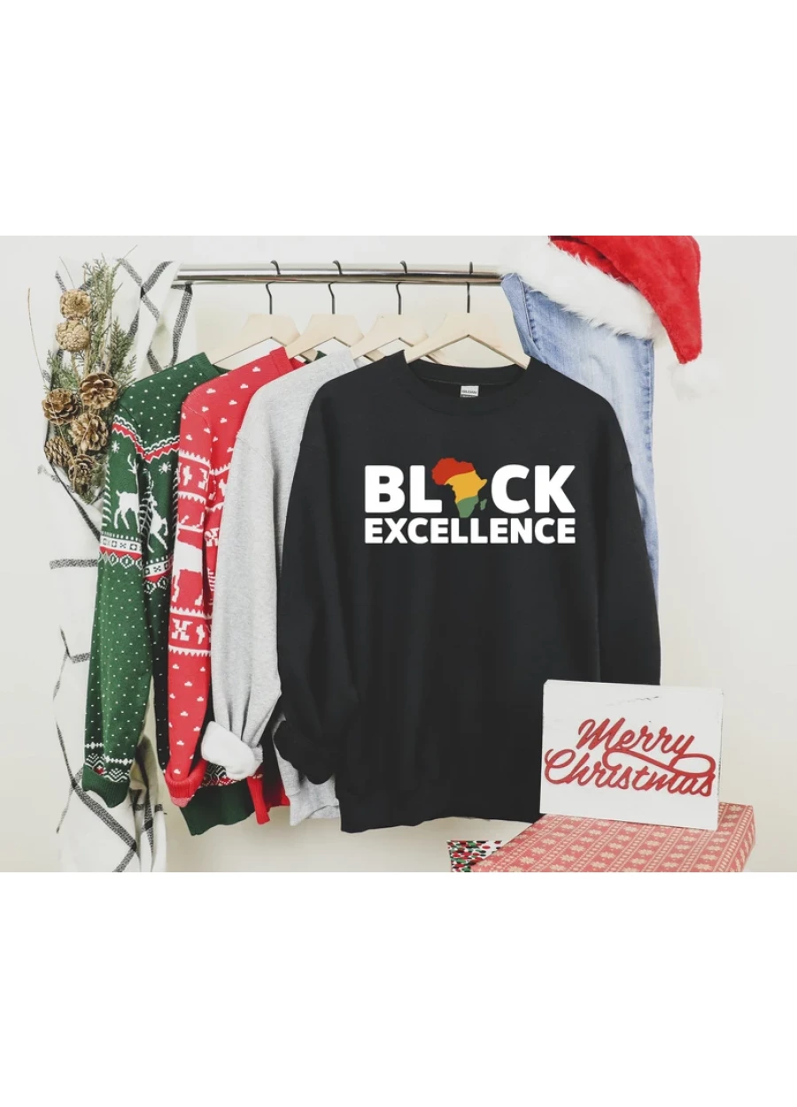 Black Excellence Sweatshirt: Black History Month, BLM Hoodies