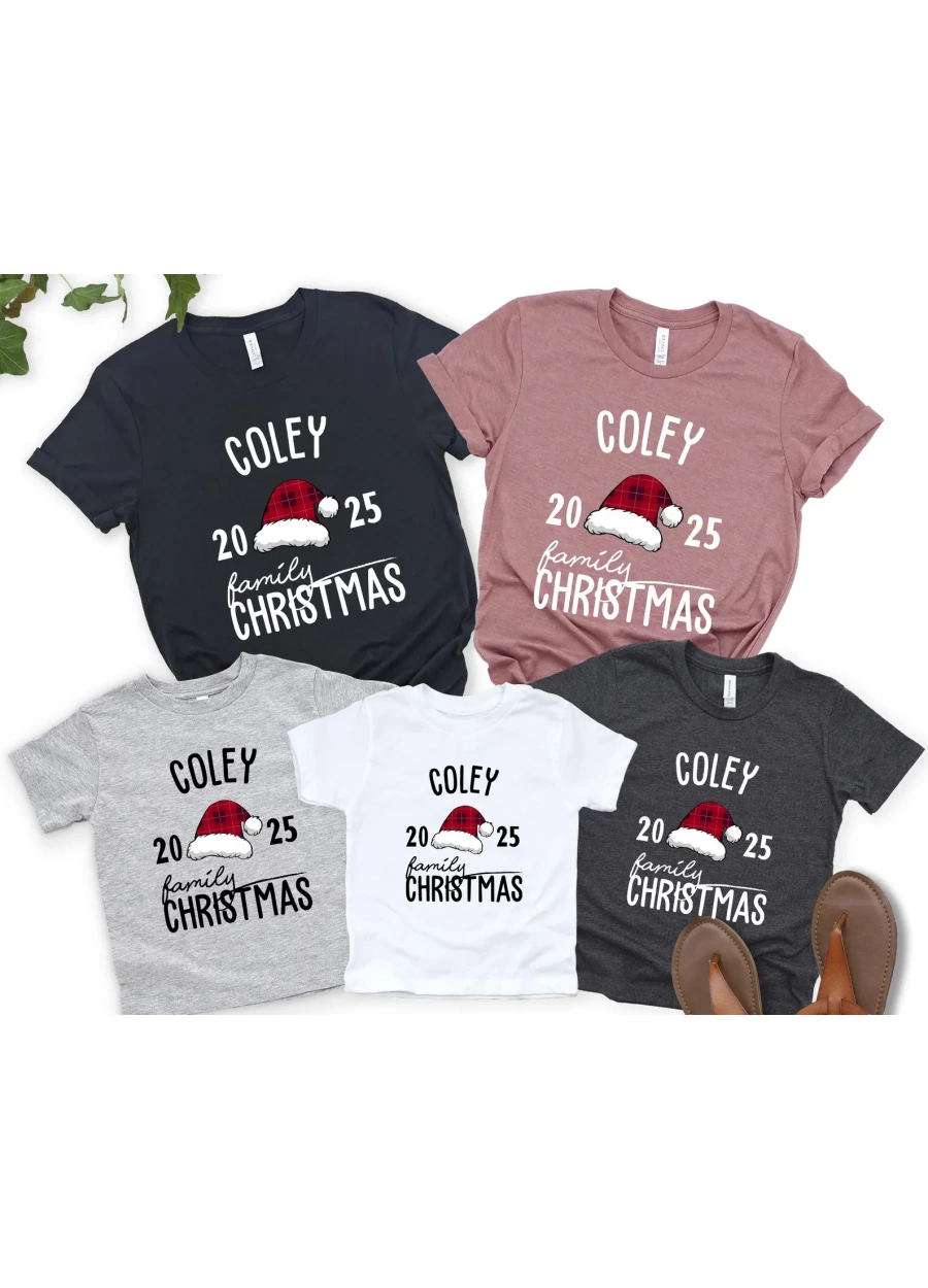 Matching Family Christmas Shirts: Custom 2025 Holiday Tees