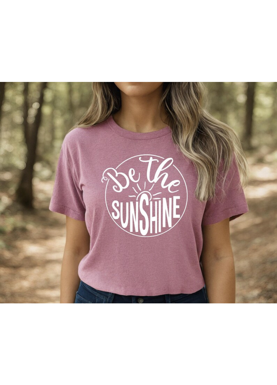 Be The Sunshine Shirt: Boho Summer Vibe Tee