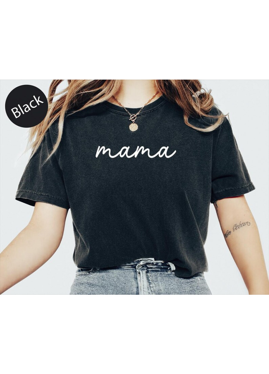 Comfort Colors® Mama Shirt, Mother’s Day Shirt, Best Mom Tee, Mama T-Shirt, Gift for Mom, Mom Appreciation Shirt, Mother’s Day Gift