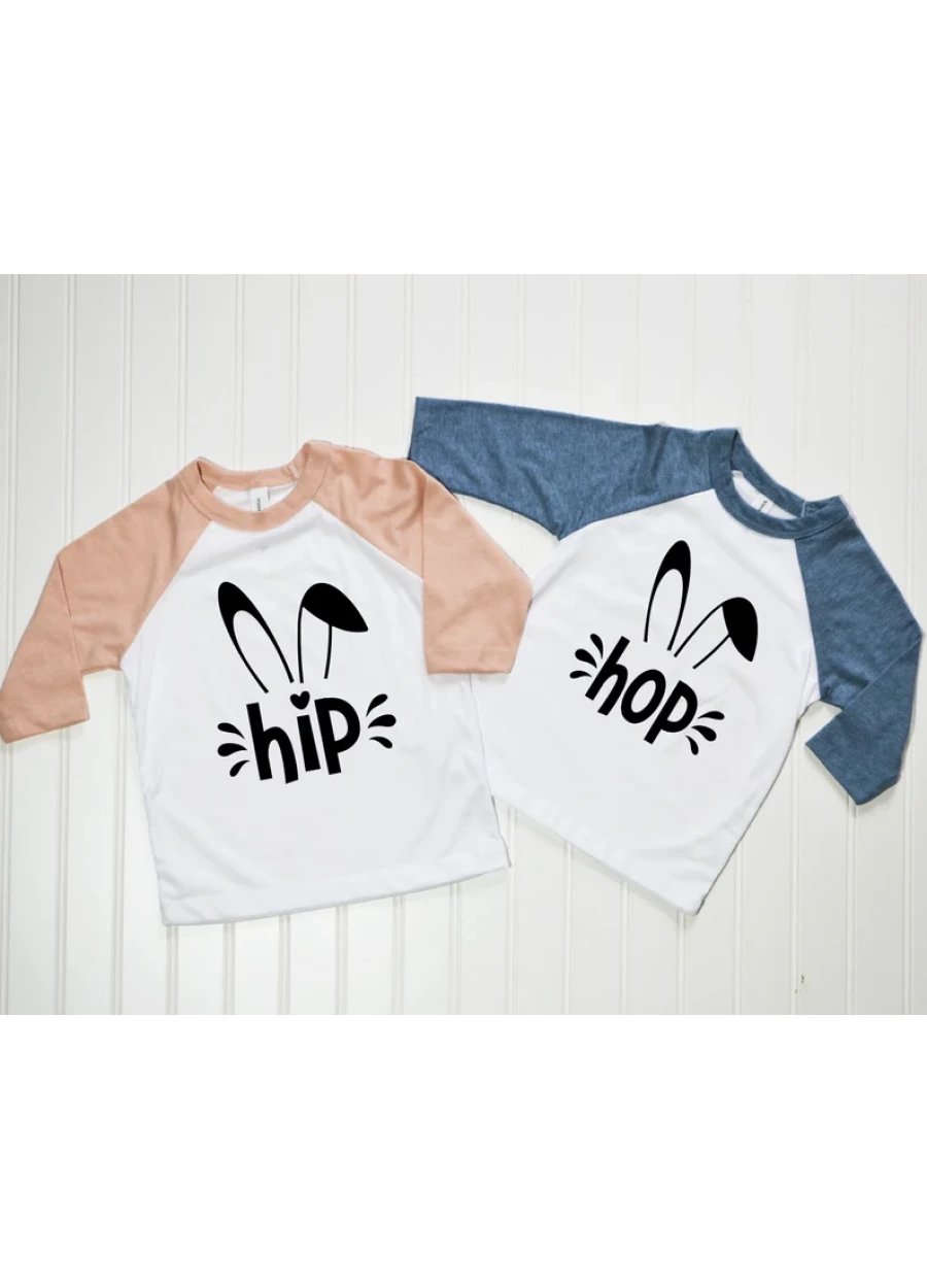 Hip Hop Easter Bunny Shirt: Matching Family Easter Day Shirts