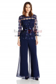2019 Fashion Navy blue pants suit for Mother of the bride outfits nmo-410
