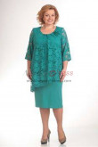 Modern Loose Green Lace Mother Of The Bride Dresses nmo-366