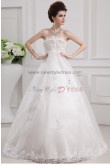 Empire A-Line lace tulle Strapless Halter Elegant Wedding Dresses nw-0045