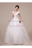 Halter dress Organza V-neck Ball Gown Modern Floor-Length Hand-beading Crystal Sequins Wedding Dresses nw-0087