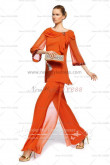 Orange Fashion sping prom dress pants sets nmo-071