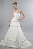 Simple Layered A-Line Glamorous Fashion wedding dress nw-0291