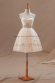 Sweetheart Champagne Chest Hand beading Hot Sale Homecoming Dresses nm-0204
