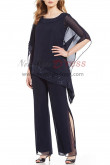 New arrival Asymmetrical Top and Pants suit dresses for Mother of the bride nmo-392