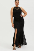 Black lace Mother Of The Bride Dresses,Plus Size Women's Dresses nmo-711