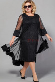 Black Lace Sot Mother Of The Bride Dresses Plus Size Womem Dresses nmo-758