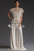 Elegant lace wedding pants dresses Floor-Length Spring wps-032