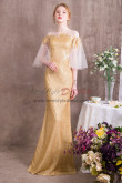 Gold Prom dresses Special occasion Wear Spring New arrival NP-0375