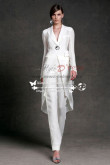 Modern new fashion white bridal pantsuits with jacket wps-091