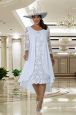 Sky Blue lace Mother of the bride dress Dressy Dresses, Spring under $100 Women's dress NMO-665