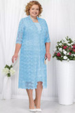 Sky Blue Fashion Plus Size Mother of the Bride Dresses nmo-346