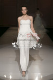 Sweetheart chiffon Empire wedding jumpsuit dresses wps-074