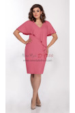 Watermelon Red  Knee-Length Mother Of the Bride Dresses, Under $100 Women's Dresses mds-0035-3
